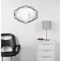 Best Sale 🌟 Wall Mirrors Umbra Modern Prisma Mirror Black(22.38 In. H X 17 In. W) ✔️