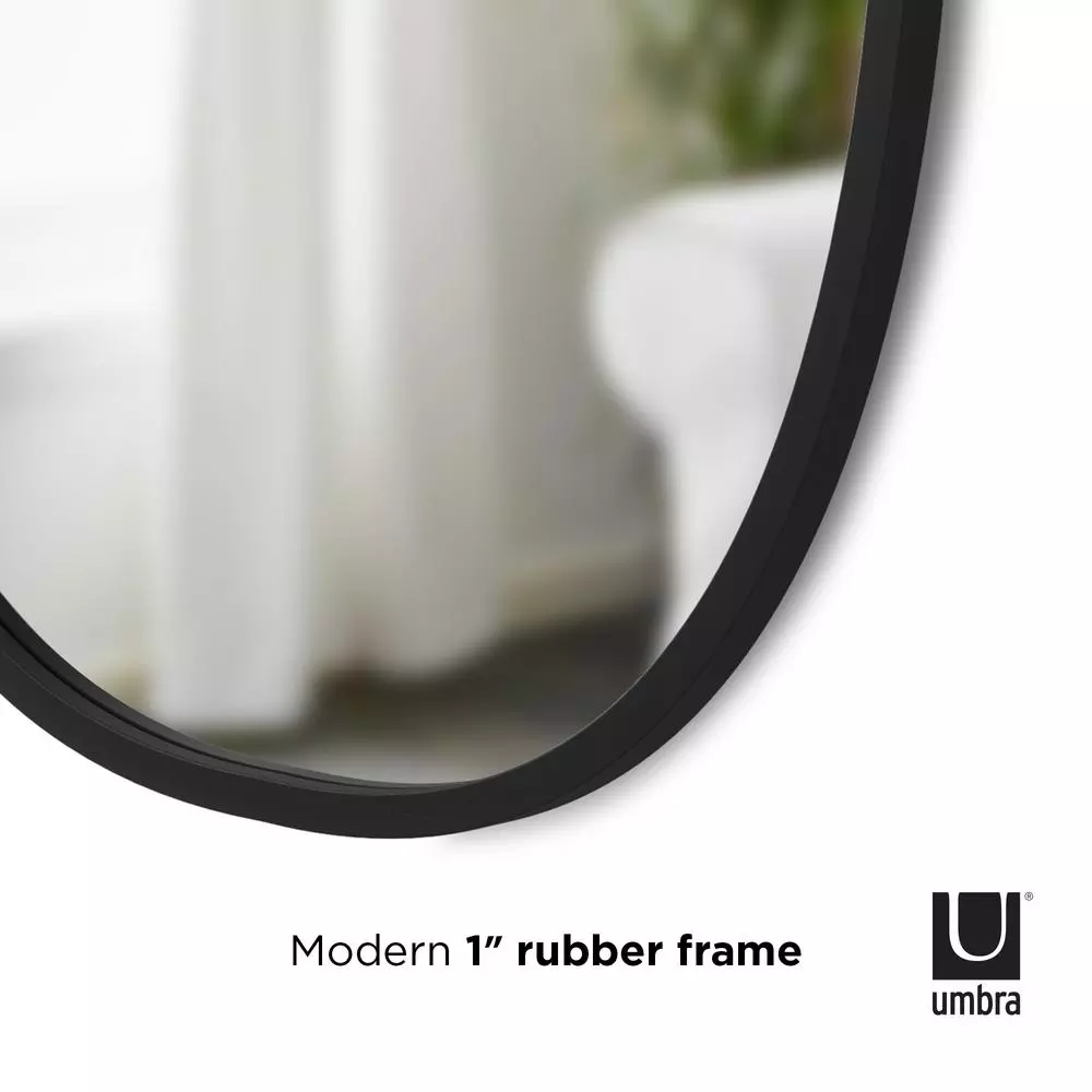 Brand new 😀 Wall Mirrors Umbra Medium Oval Black Modern Mirror (24 In. H X 36 In. W) 🔥 - Image 7