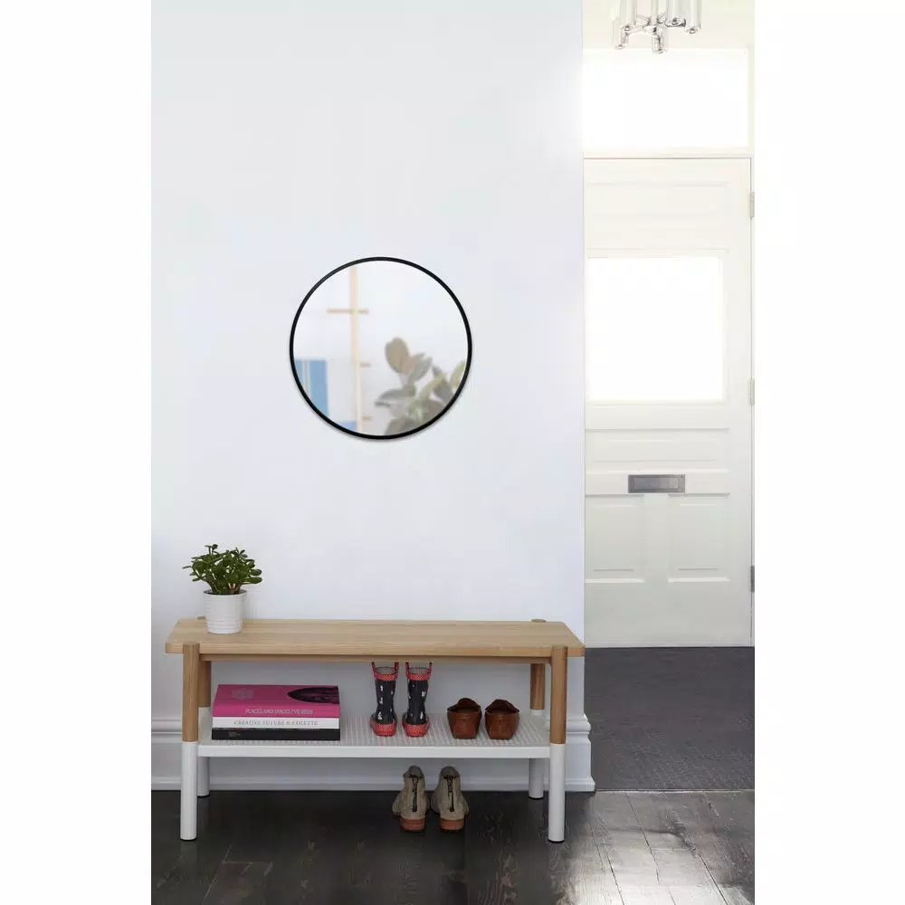 Deals ๐งจ Wall Mirrors Umbra HUB Contemporary Mirror Black (24 In. H X 24 In. W) ๐ - Image 5