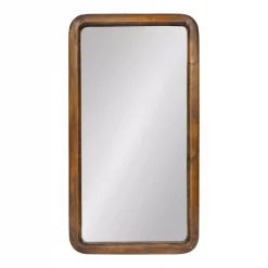 Best deal ✨ Wall Mirrors Kate And Laurel Medium Rectangle Walnut Brown Classic Mirror (31.5 In. H X 16.73 In. W) ✨
