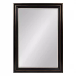 Best Pirce ❤️ Wall Mirrors Kate And Laurel Large Rectangle Bronze Beveled Glass Contemporary Mirror (41.63 In. H X 29.63 In. W) 😉