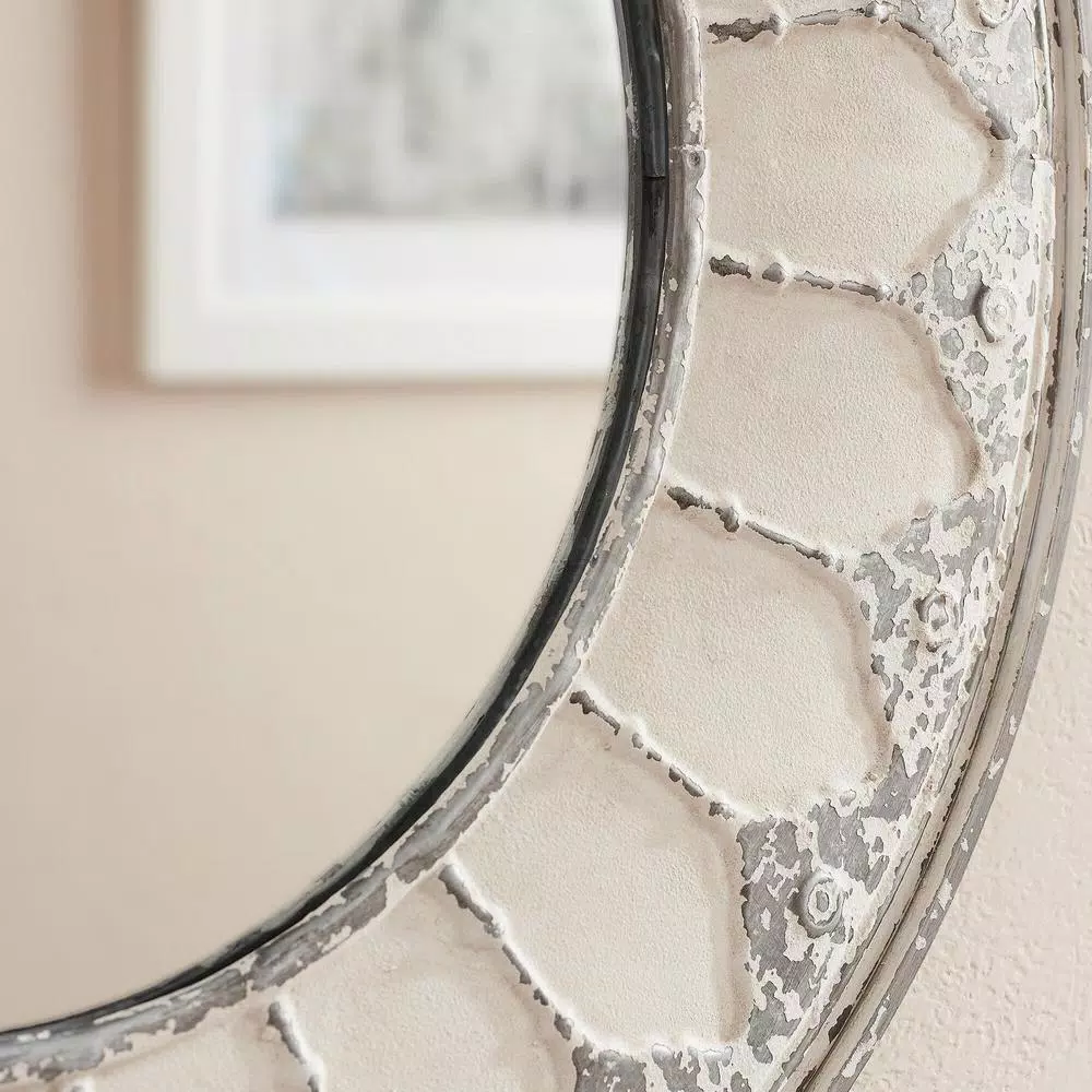 Best reviews of โ Wall Mirrors Home Decorators Collection Medium Round Ivory Antiqued Classic Accent Mirror (32 In. Diameter) ๐ฏ - Image 5