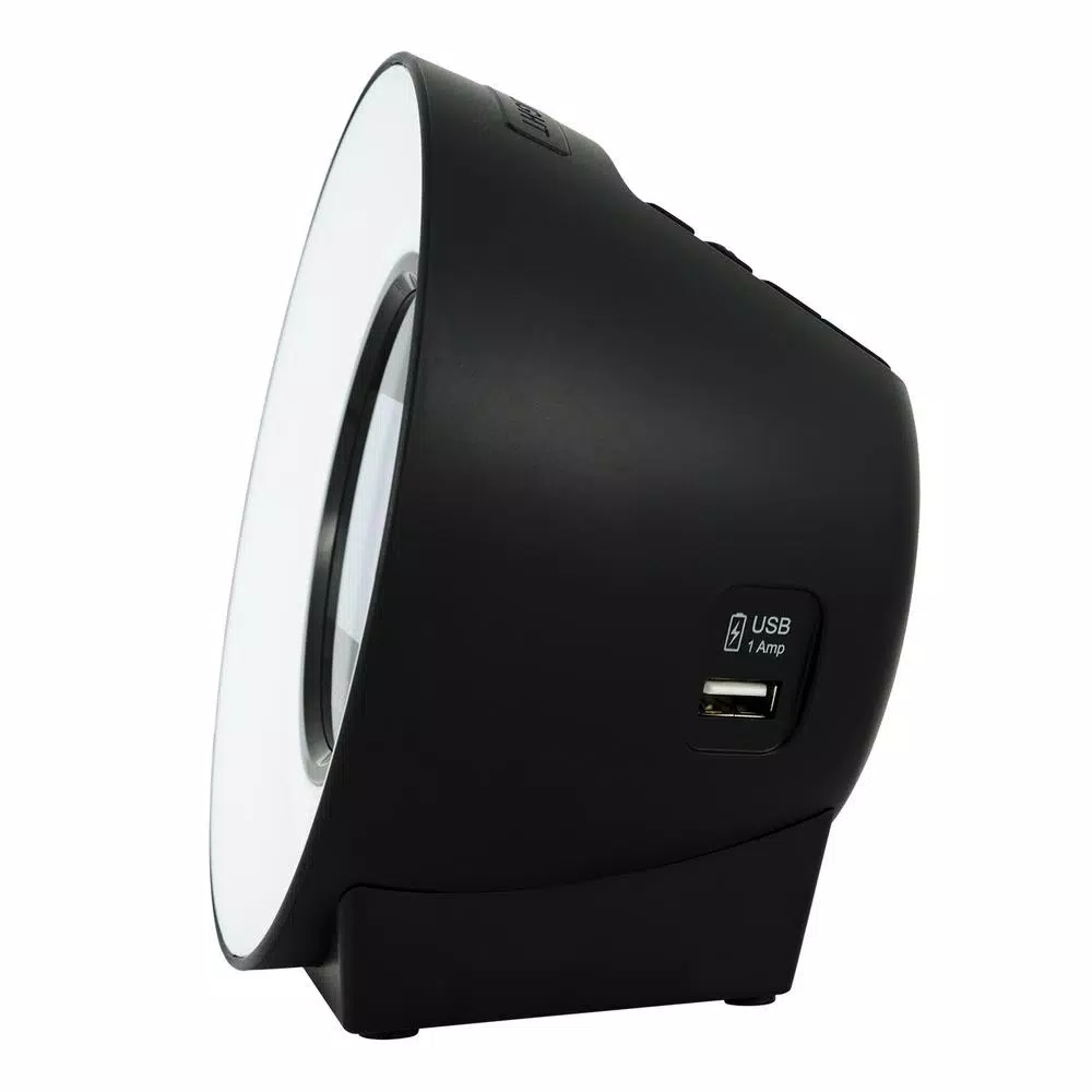 Brand new ❤️ Table Clocks La Crosse Technology Color Mood Light Desk Clock With 5-Soothing Nature Sounds And USB Port ✔️ - Image 2