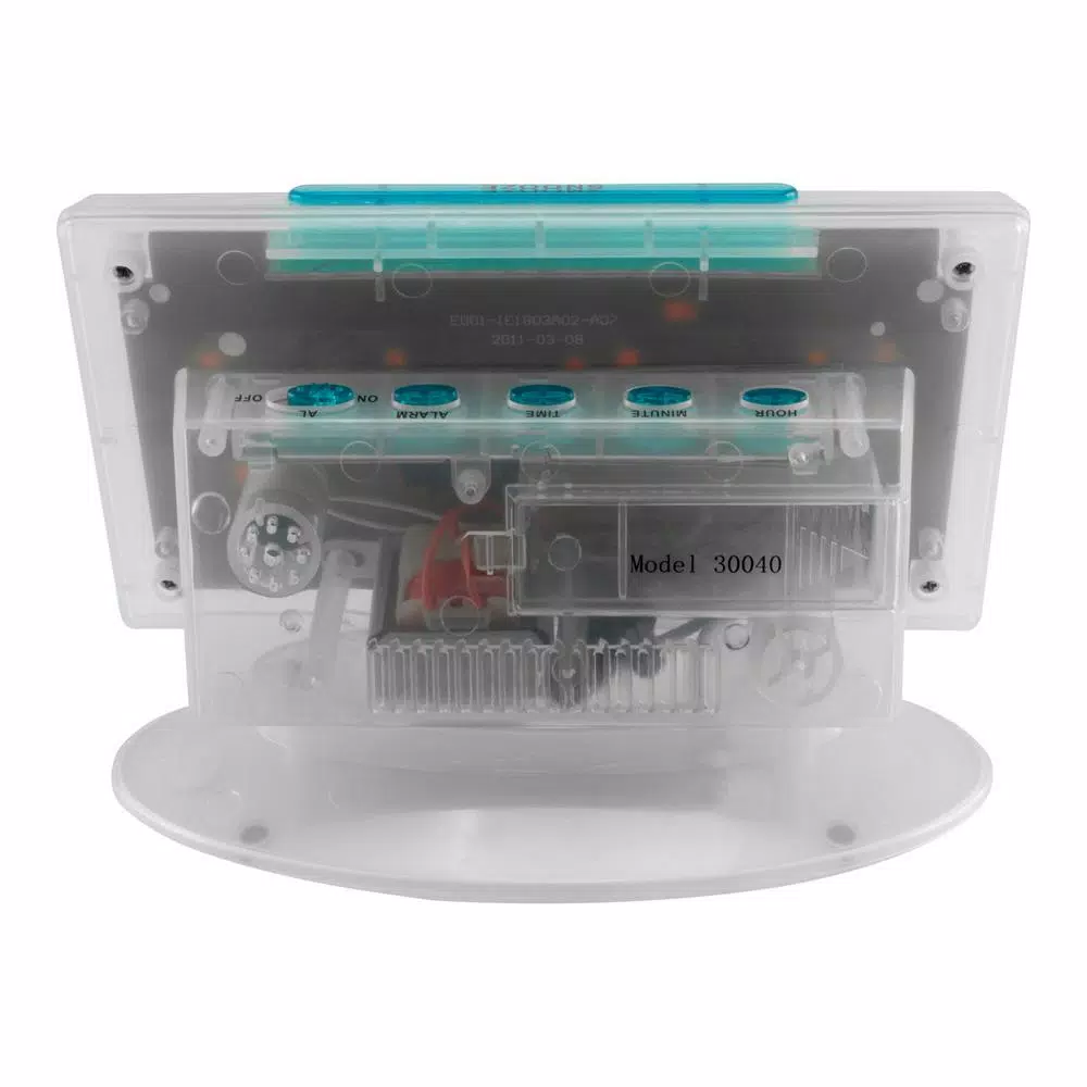 Flash Sale π₯° Table Clocks Equity By La Crosse Clear 1.8 In. Red LED Alarm Table Clock π₯° - Image 3