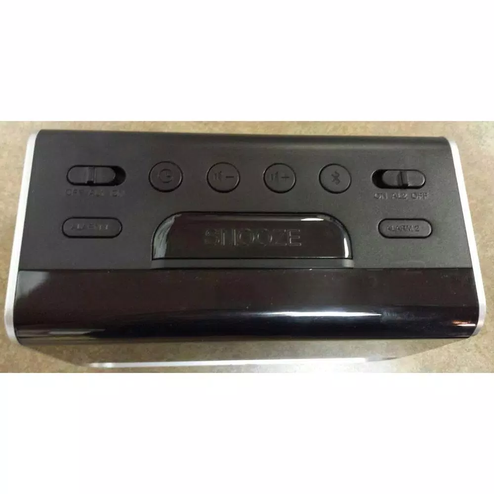 Coupon π Table Clocks Equity By La Crosse 5.5 In. X 3.15 In. LED Alarm Clock With Bluetooth And USB Port β Red β - Image 3