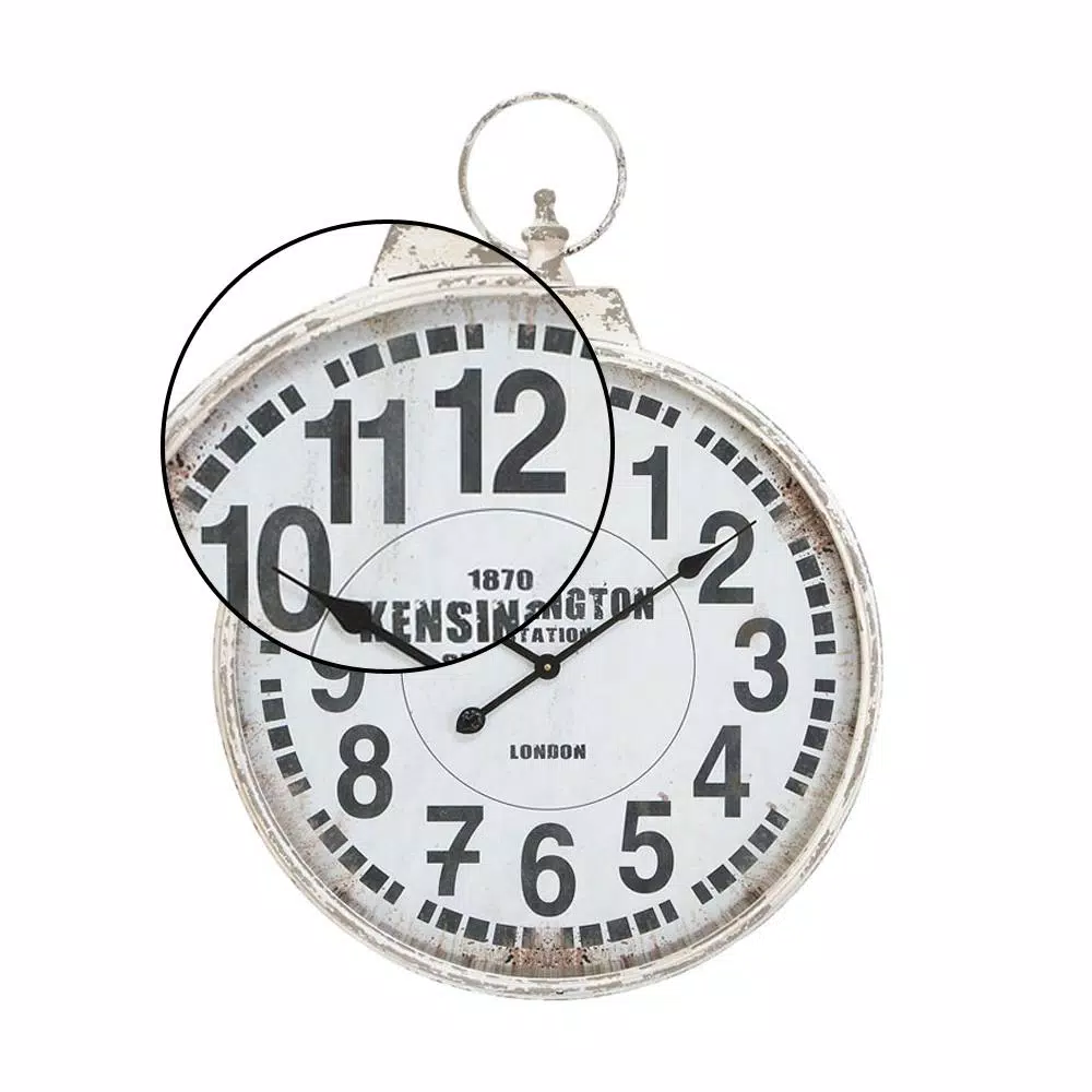 Hot Sale π₯° Wall Clocks LITTON LANE 32 In. X 24 In. London Inspired Antique Round Wall Clock π₯ - Image 5