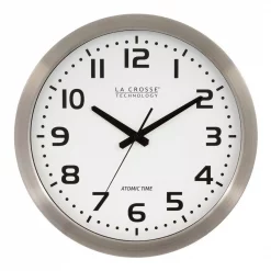 Wholesale 💯 Wall Clocks La Crosse Technology 16 In. Analog Atomic Clock 🛒