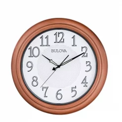 Buy ✨ Wall Clocks Bulova 18 In. H X 18 In. W Aged Copper Round Wall Clock ✔️