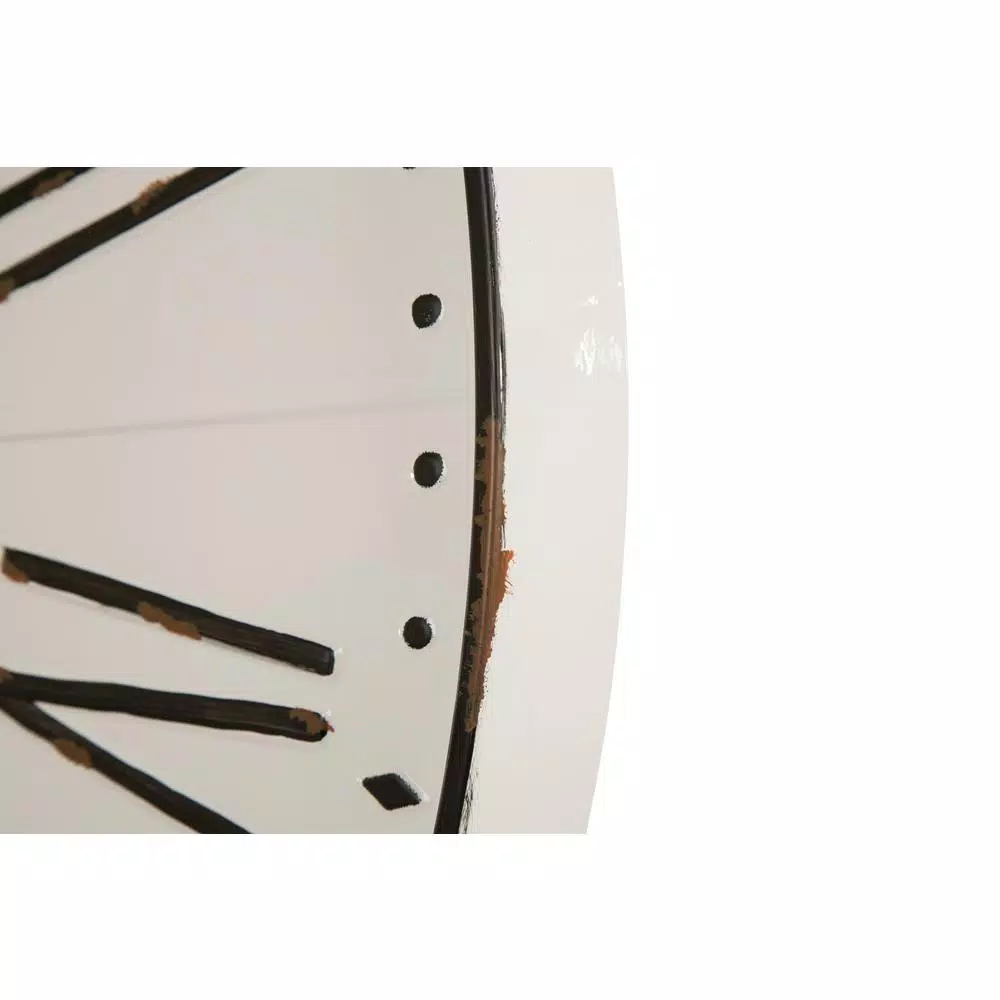 Top 10 ๐ Wall Clocks Glitzhome 31.5 In. Oversized Farmhouse Metal Enamel Wall Clock ๐ - Image 5