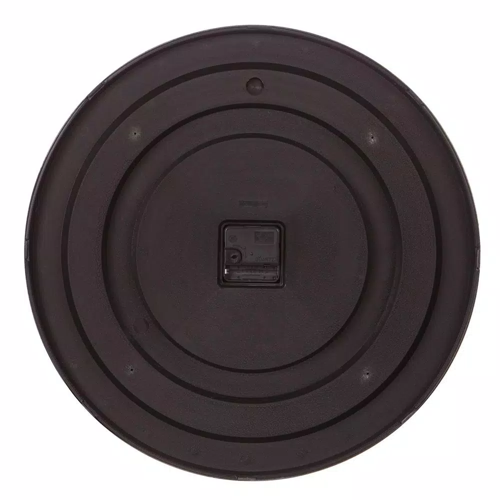 Cheapest ๐ Wall Clocks Pinnacle Silver And Black Wall Clock ๐ - Image 5