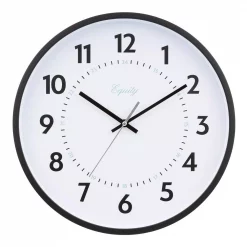 Cheapest 🤩 Wall Clocks Equity By La Crosse 14 In. Commercial Black Analog Wall Clock 😉