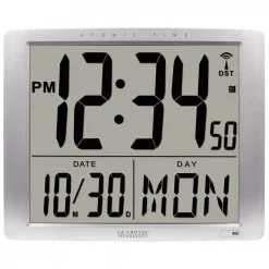 Best Sale 😉 Wall Clocks La Crosse Technology 20 In. Extra Large Digital Atomic Wall Clock 🌟