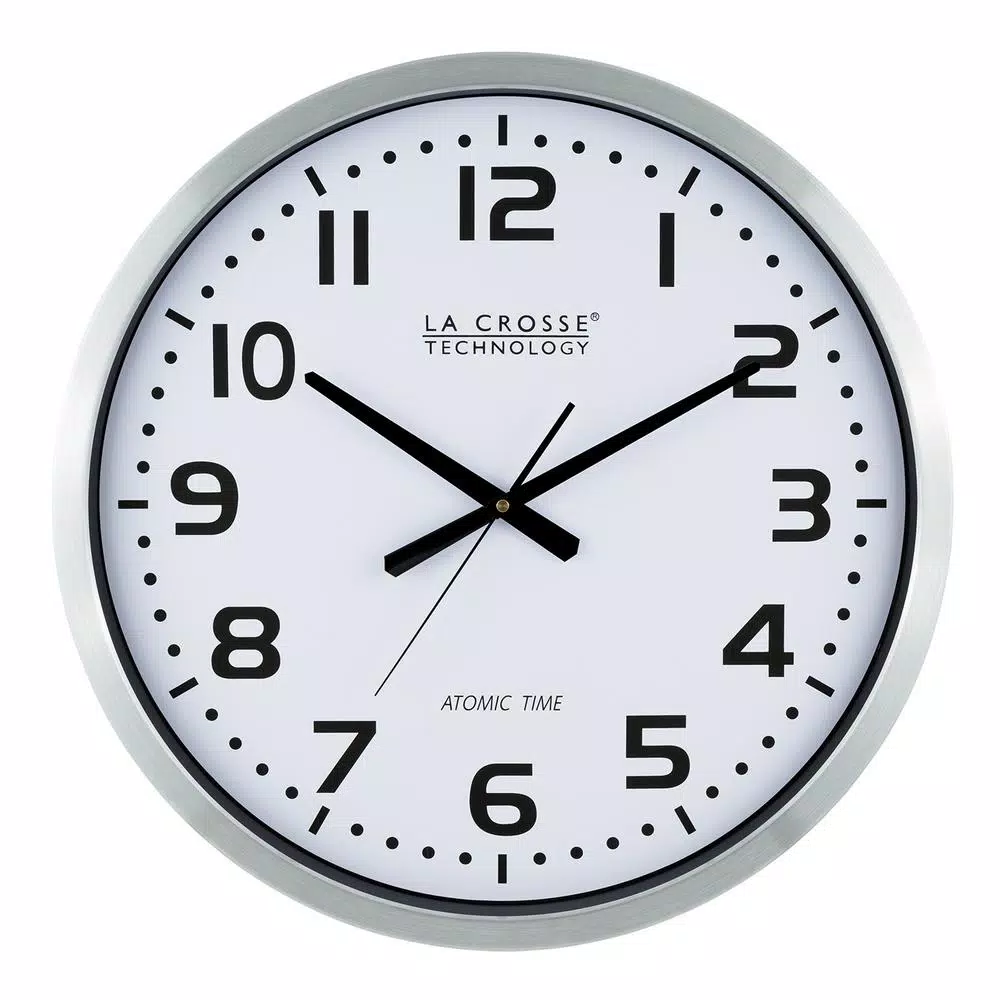 New π Wall Clocks La Crosse Technology 20 In. Large Analog Wall Clock π - Image 2