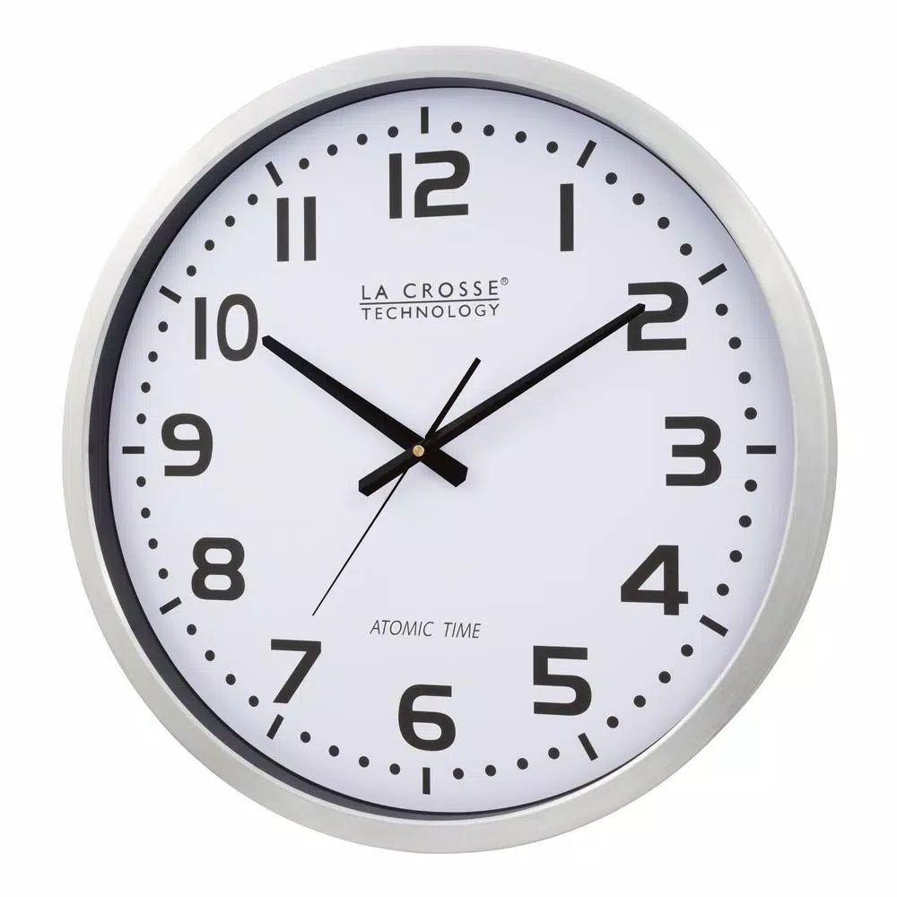 New π Wall Clocks La Crosse Technology 20 In. Large Analog Wall Clock π - Image 3