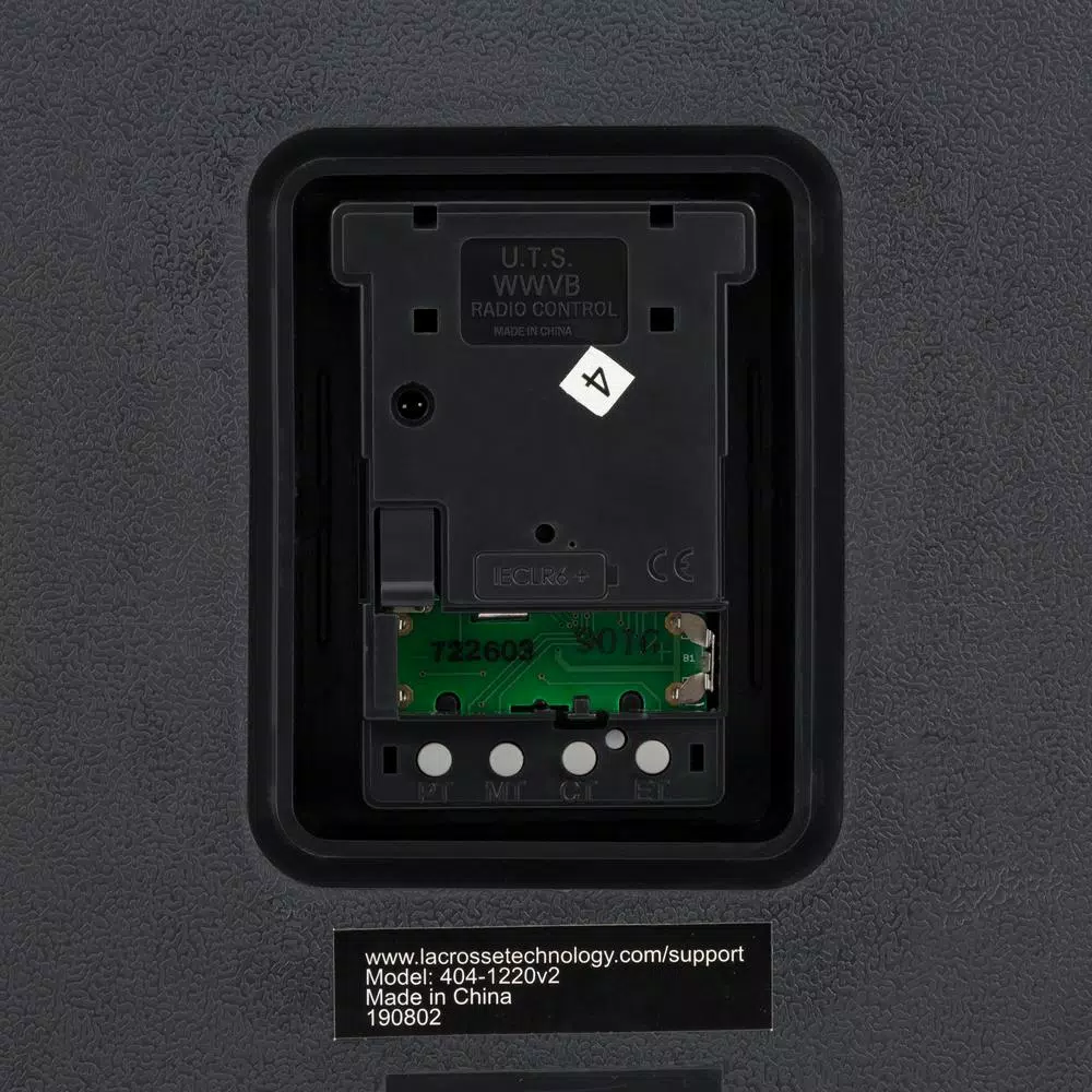 New π Wall Clocks La Crosse Technology 20 In. Large Analog Wall Clock π - Image 5