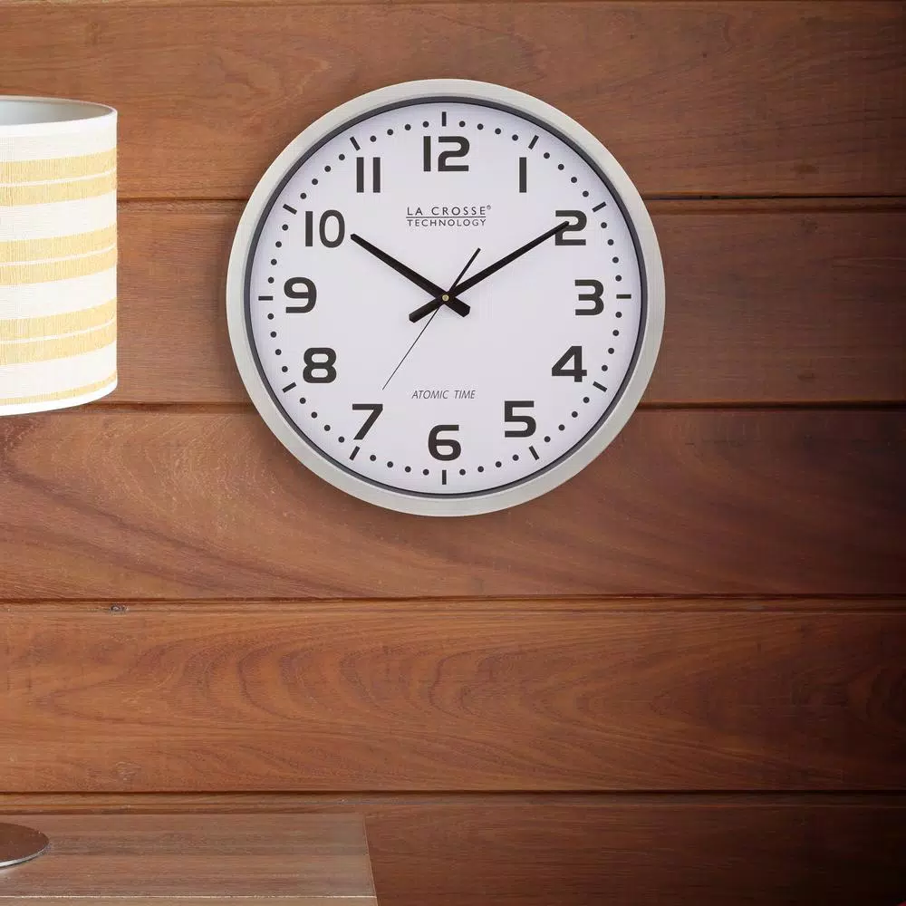 New π Wall Clocks La Crosse Technology 20 In. Large Analog Wall Clock π - Image 7