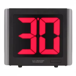 New ๐ Table Clocks La Crosse Technology LED Countdown/Up Digital Timer With 12 Ft. Power Cord ๐
