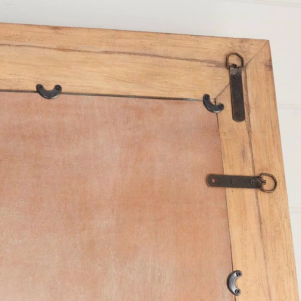 Best reviews of βοΈ Floor Mirrors Home Decorators Collection Oversized Brown Wood Frame Classic Floor Mirror (76 In. H X 31 In. W) β¨ - Image 4