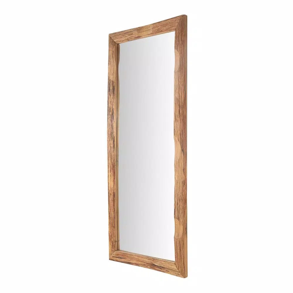 Best reviews of βοΈ Floor Mirrors Home Decorators Collection Oversized Brown Wood Frame Classic Floor Mirror (76 In. H X 31 In. W) β¨ - Image 6