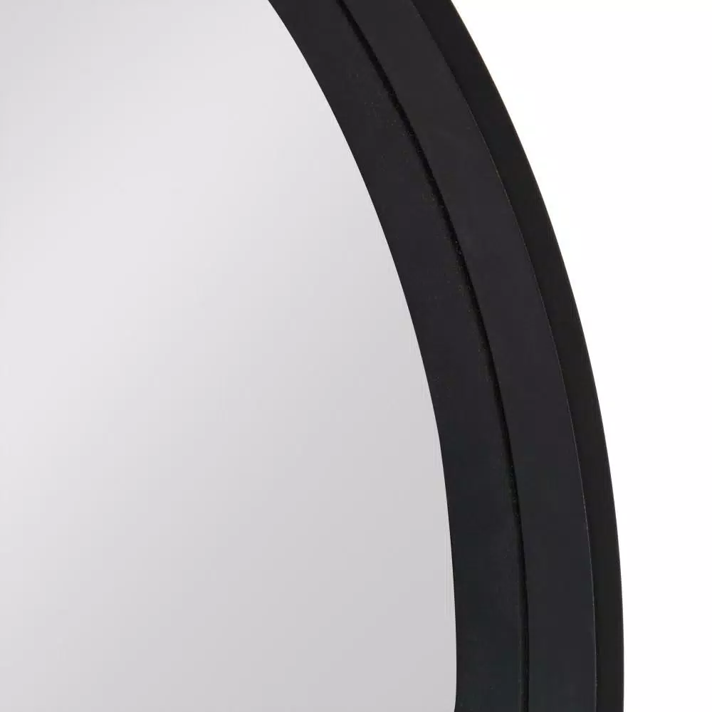 Deals ๐ Wall Mirrors Kate And Laurel Medium Round Black Contemporary Mirror (25.59 In. H X 25.59 In. W) ๐ - Image 3