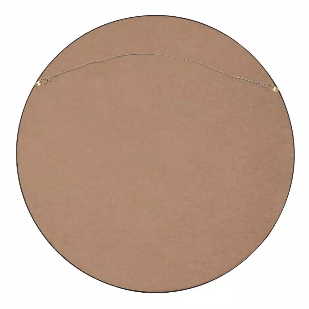 Deals ๐ Wall Mirrors Kate And Laurel Medium Round Black Contemporary Mirror (25.59 In. H X 25.59 In. W) ๐ - Image 4