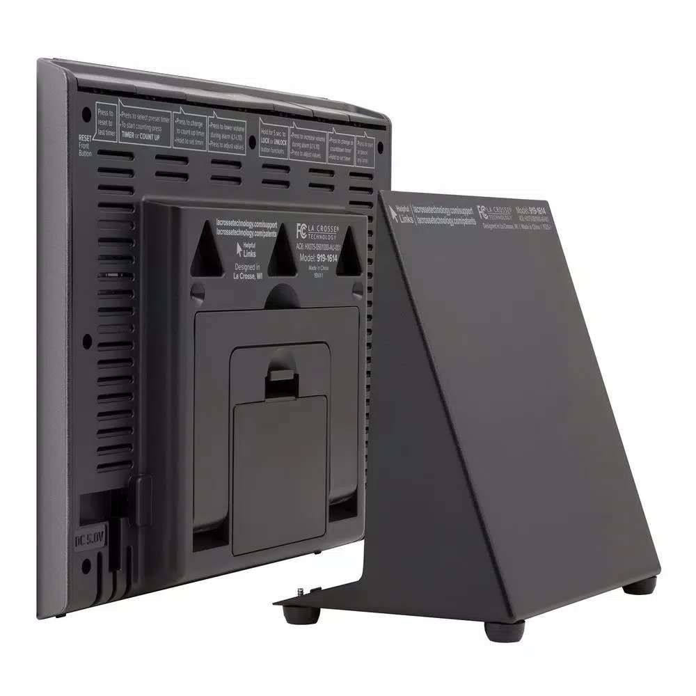 New π Table Clocks La Crosse Technology LED Countdown/Up Digital Timer With 12 Ft. Power Cord π - Image 6