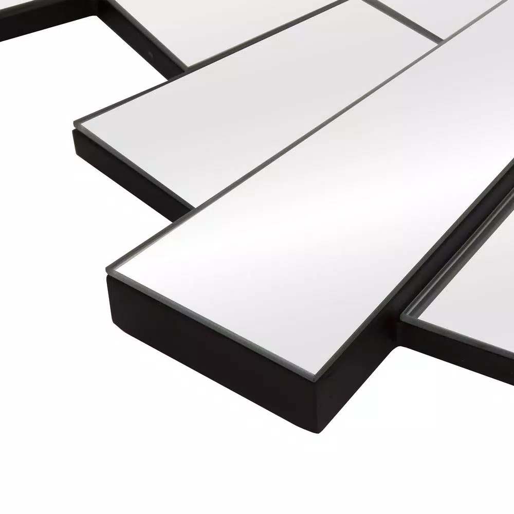 Deals β¨ Wall Mirrors Pinnacle Medium Sunburst Silver Beveled Glass Contemporary Mirror (36 In. H X 36 In. W) π - Image 4