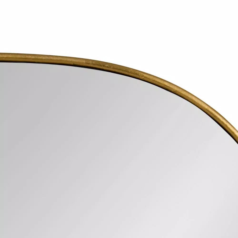 Cheap 🔥 Wall Mirrors Kate And Laurel Medium Oval Gold Art Deco Mirror (35.5 In. H X 23.75 In. W) 🎁 - Image 3